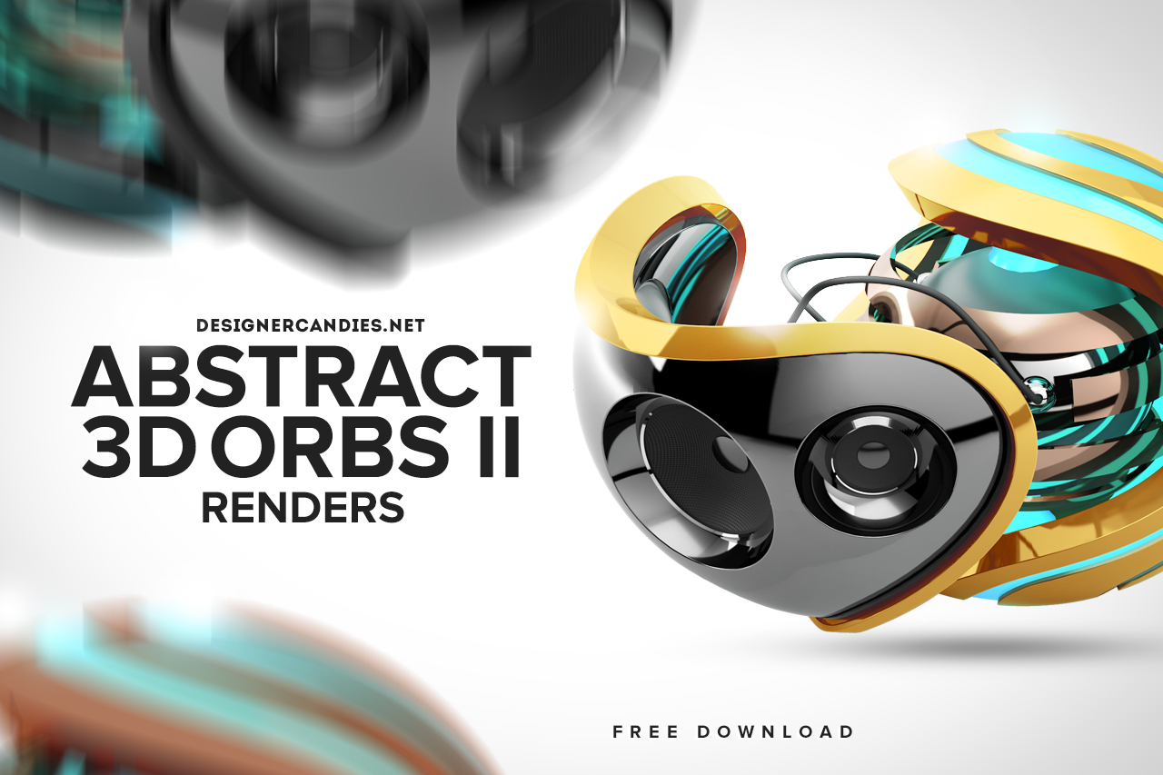 Free Abstract Orbs Render Pack 2