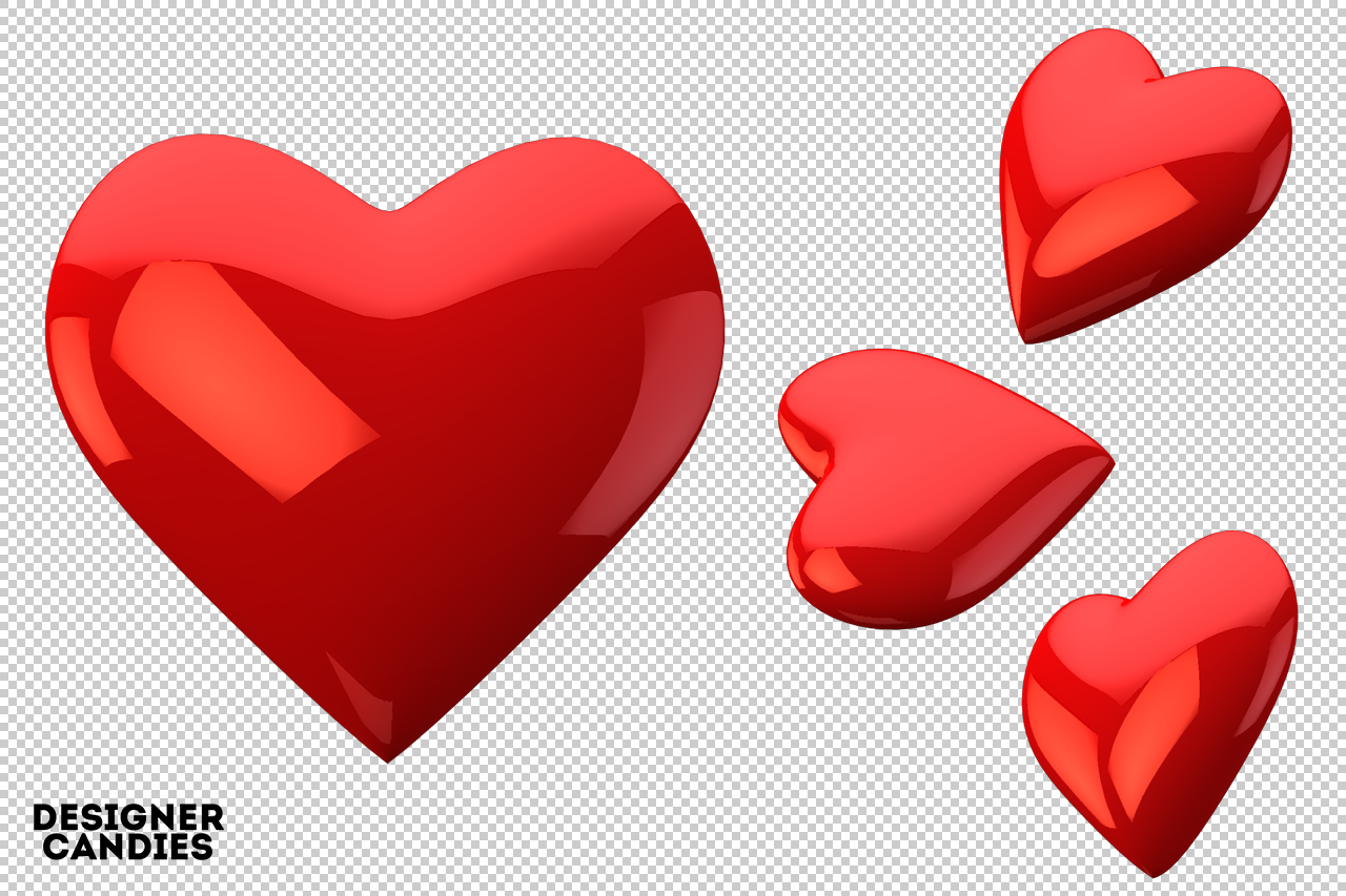 Free Love Heart Renders