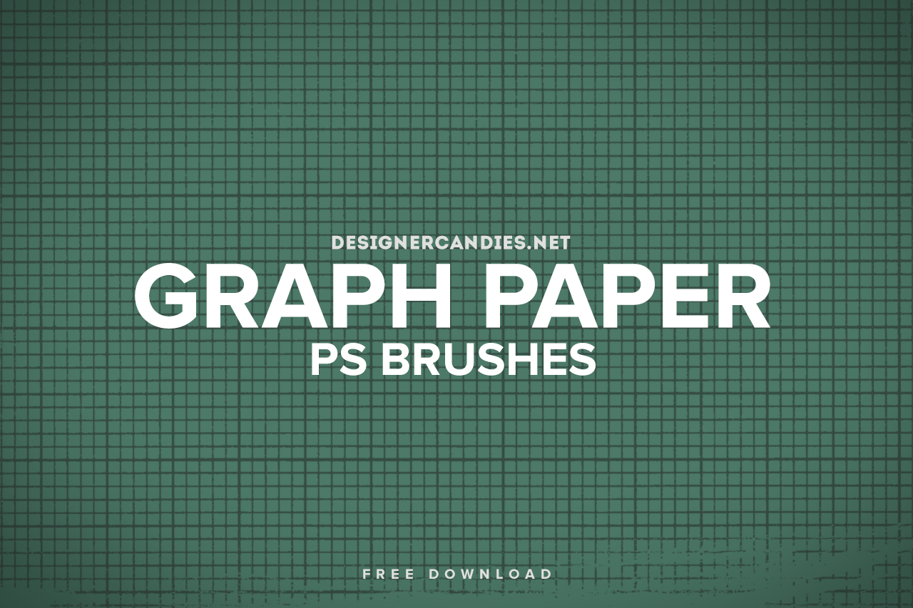 Free Graph Paper Brush Set for Photoshop