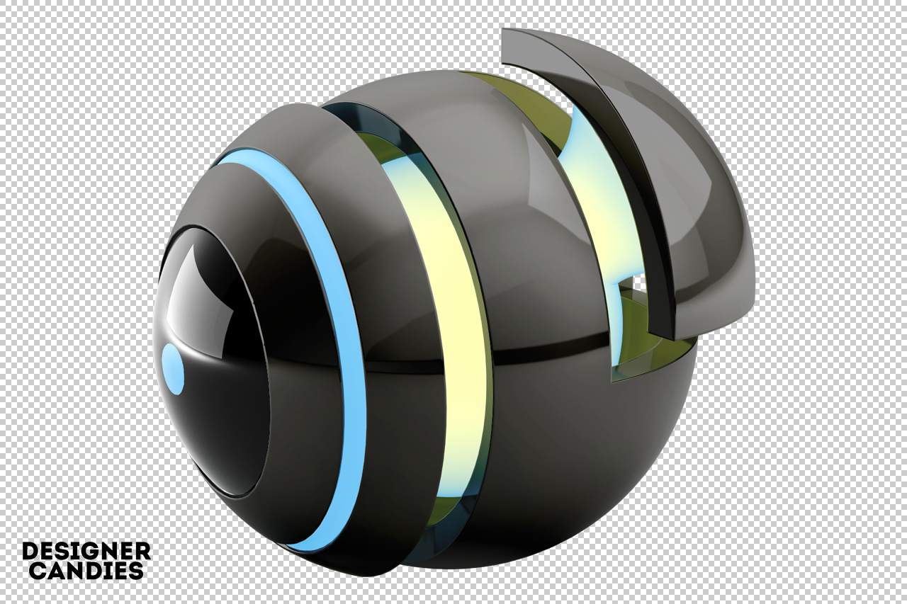 Free Abstract Orb Render