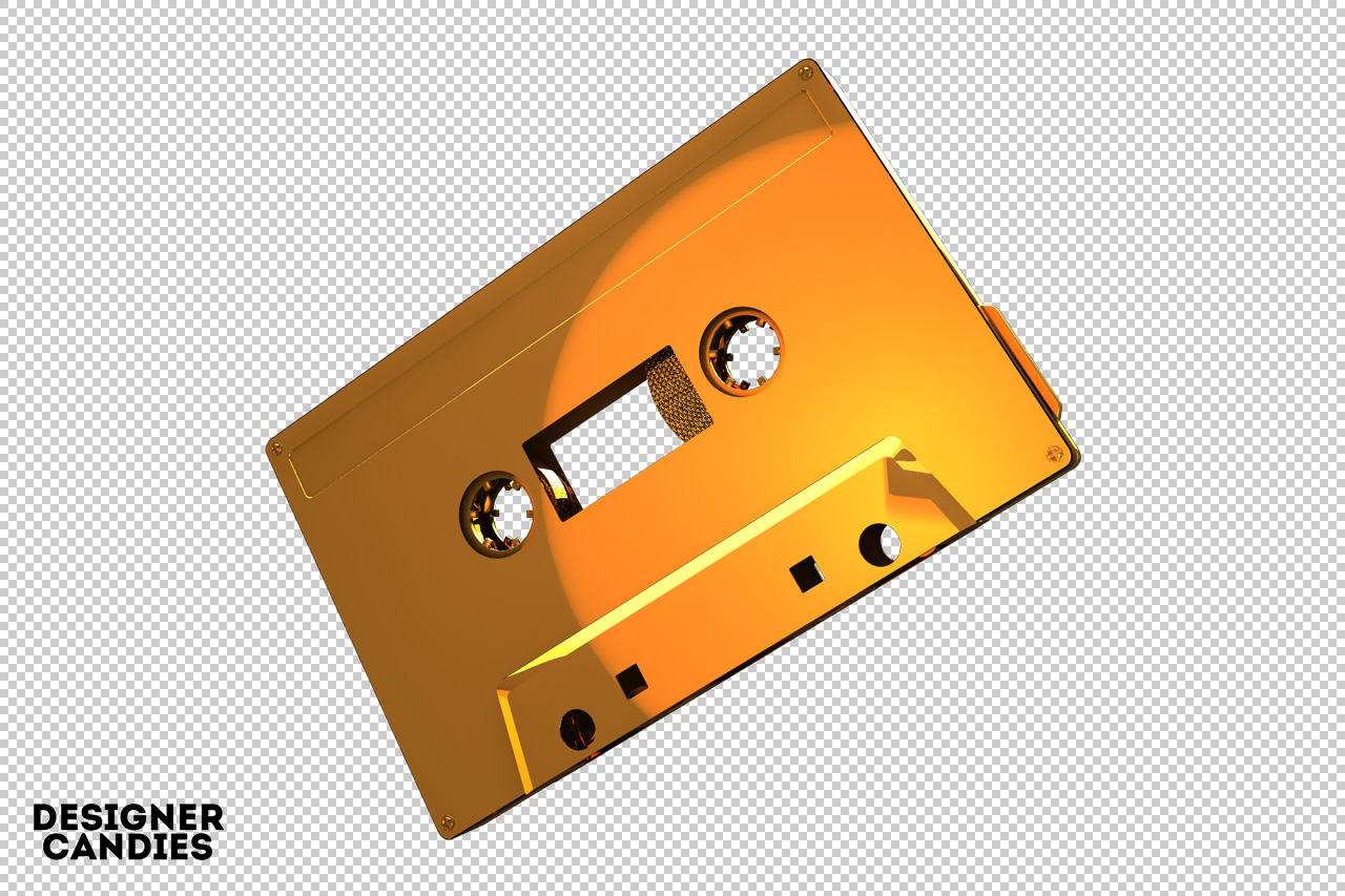 Free Cassette Tape Render