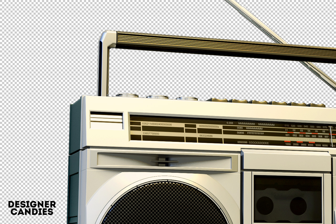 Boombox Close Up