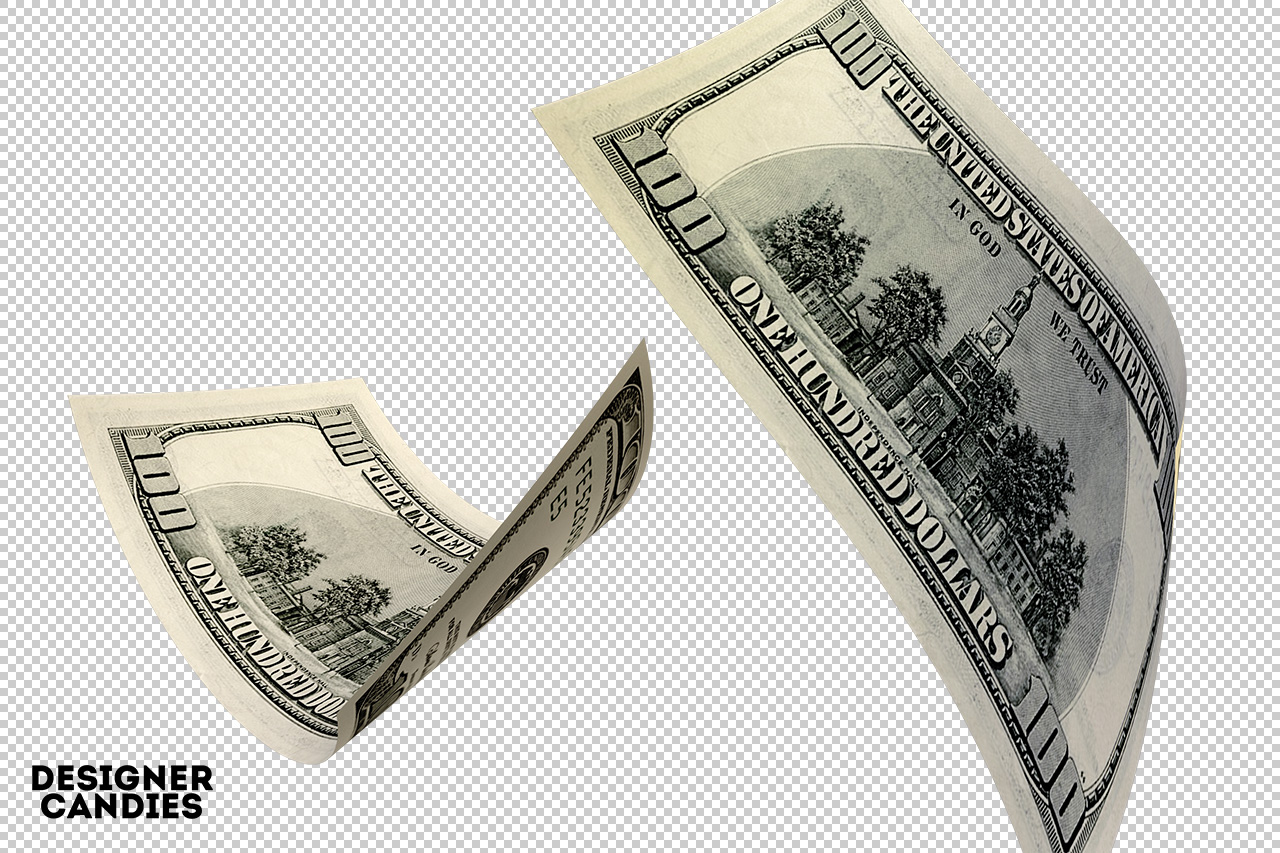 Falling Dollar Bills