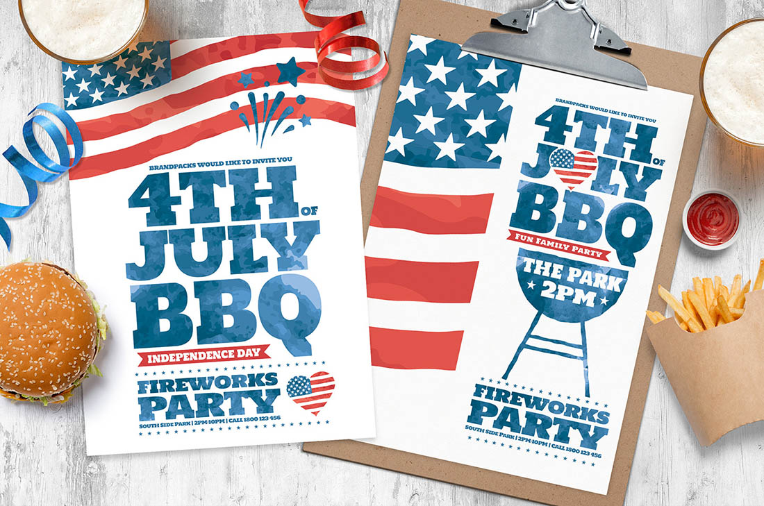 4th of July Flyer / Poster Templates