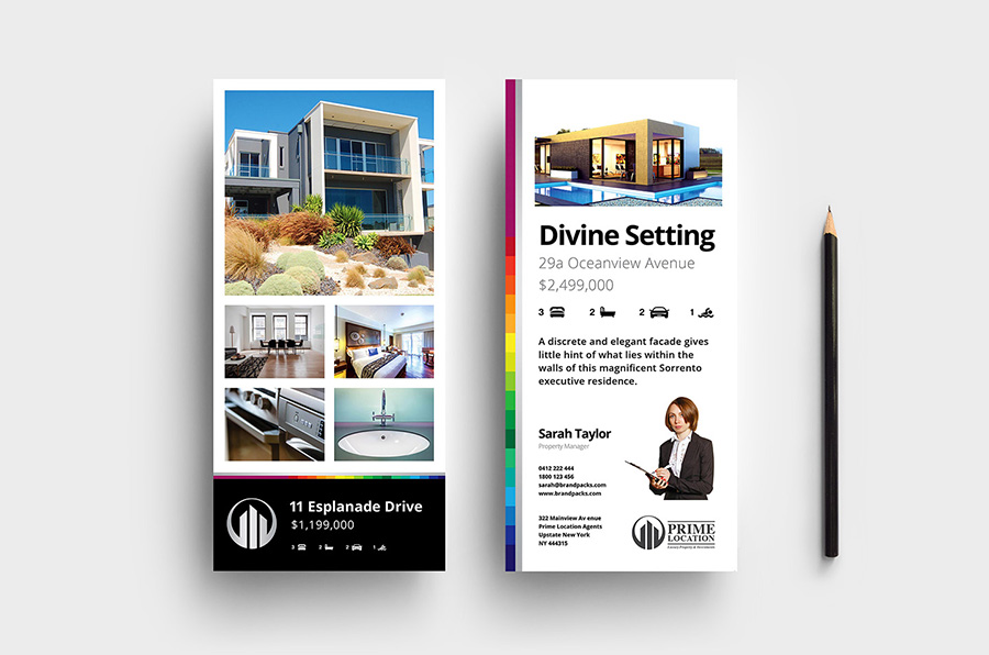 Real Estate Agency DL Rack Card Template