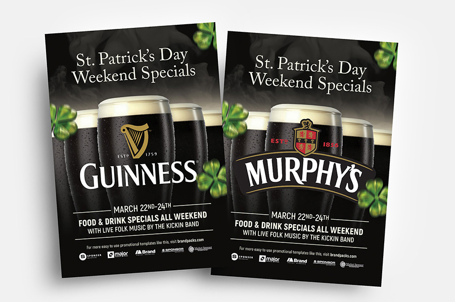 Free Stout Beer Flyer Templates