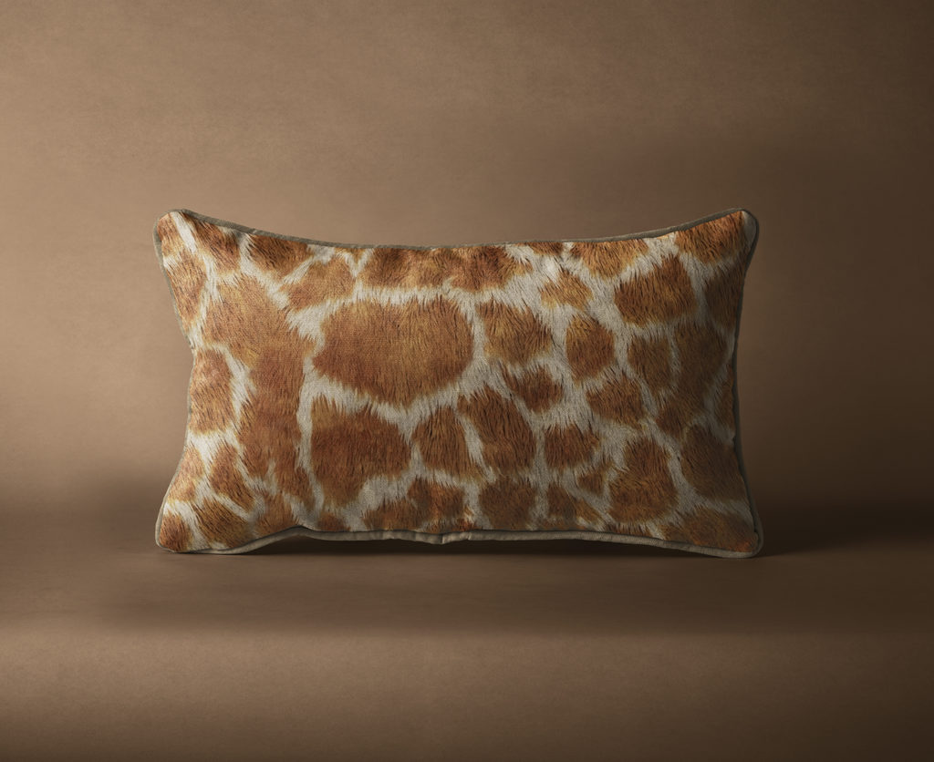 Giraffe Print Pattern Mockup