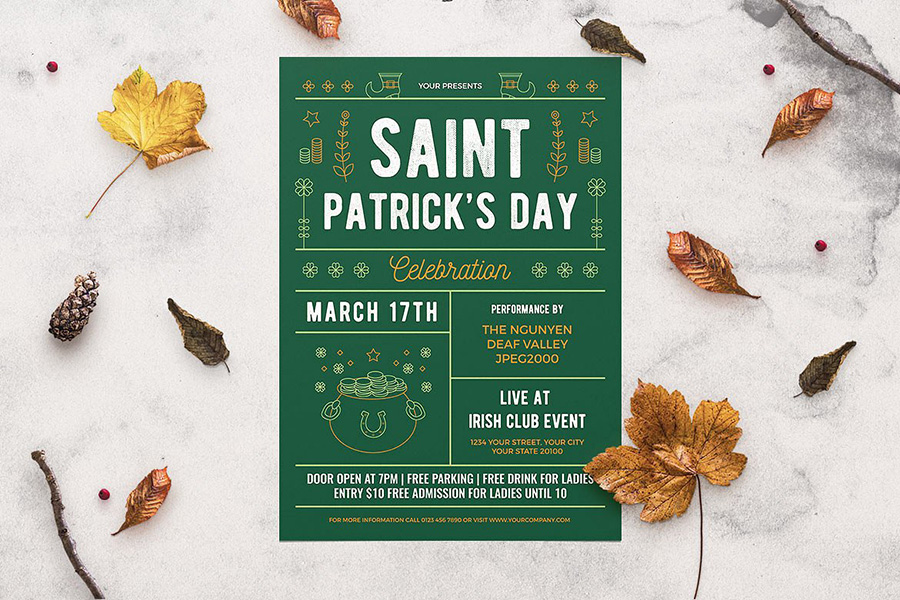 St. Patrick's Day Flyer