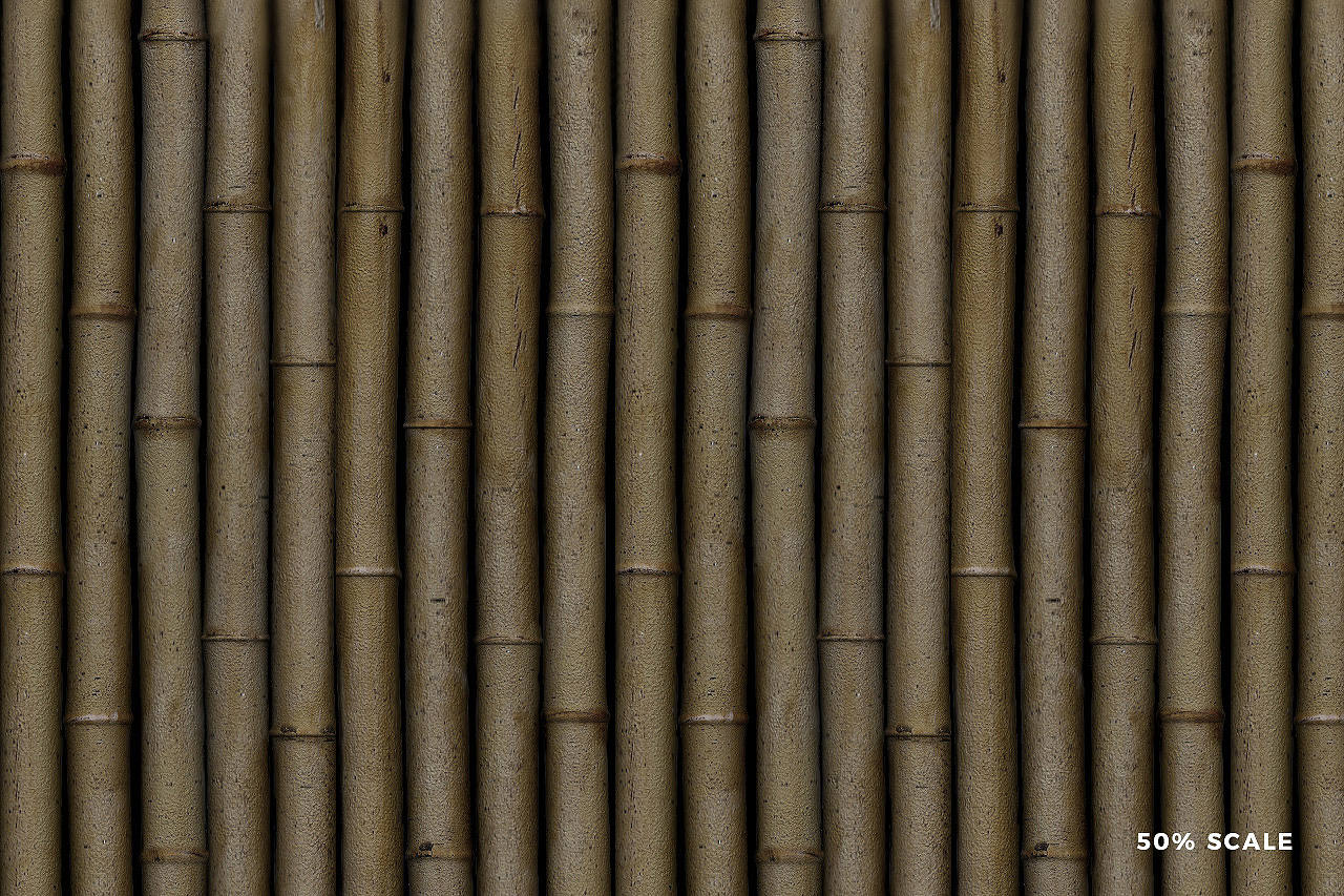 Seamless Bamboo Pattern 4