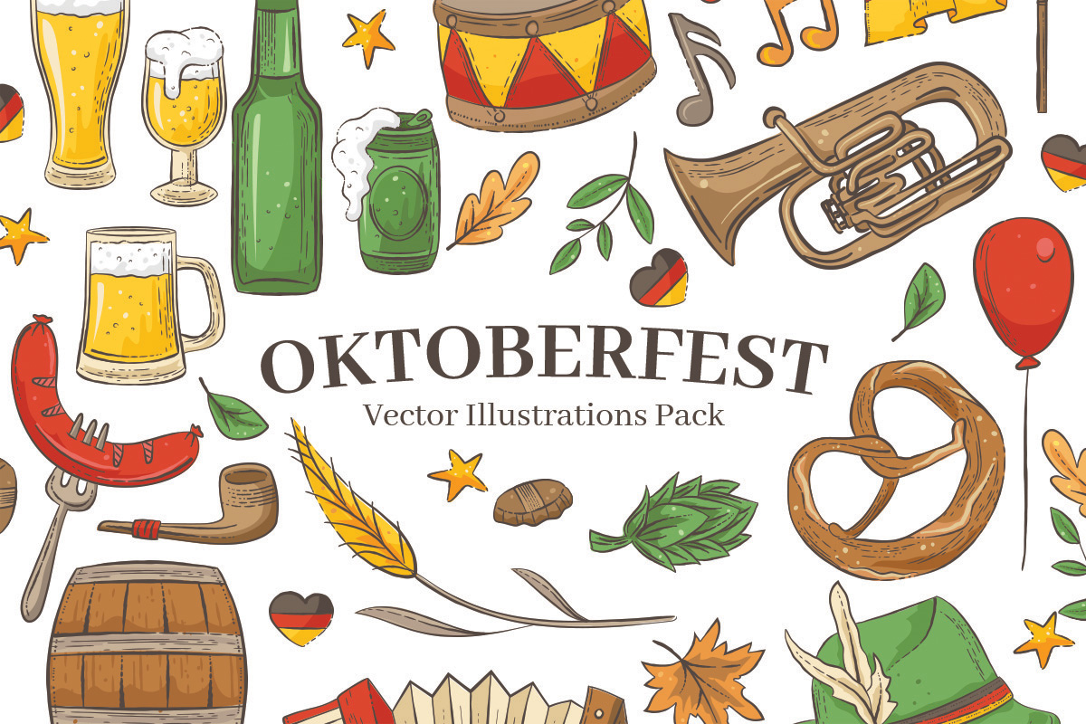 Oktoberfest Vector Illustrations