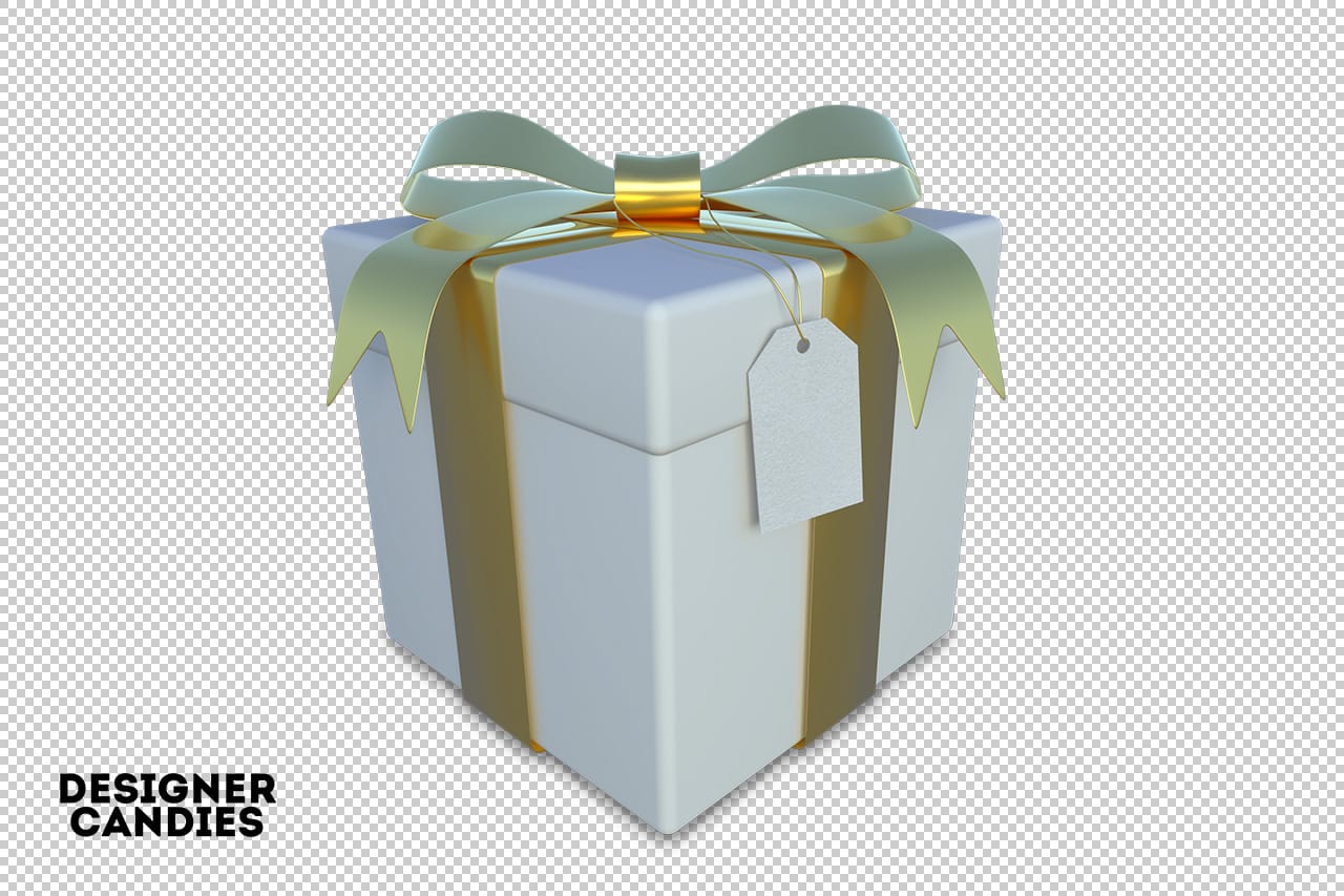 Transparent Isolated Gift Box PNG