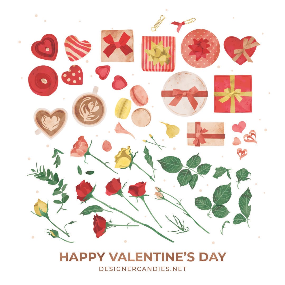 Valentine's Day Vector Illustrations