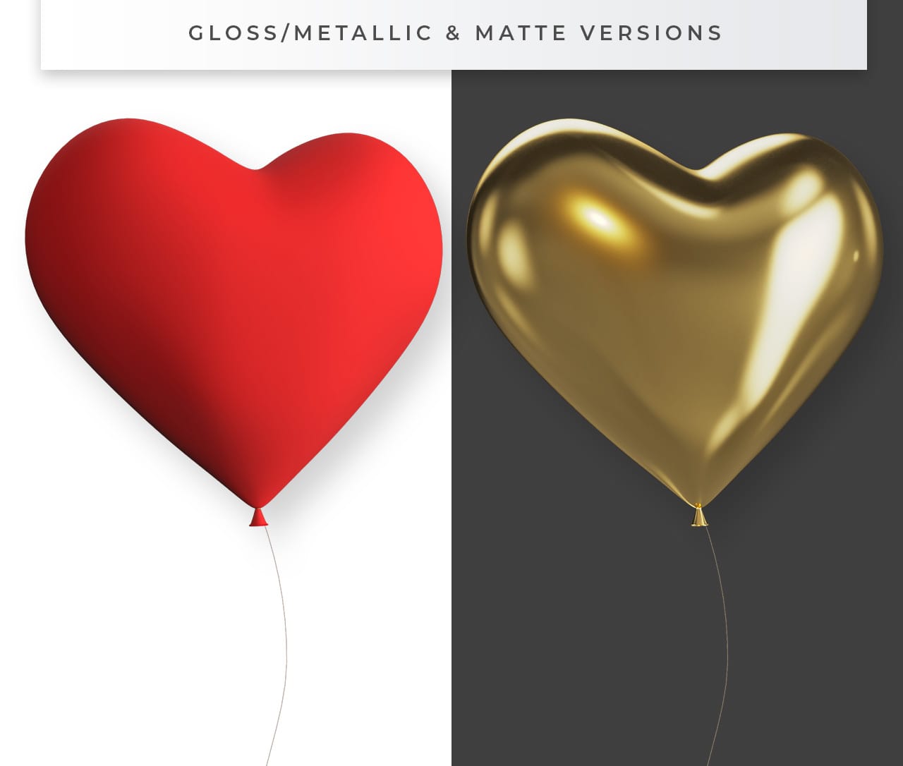 Gloss & Metallic Versions