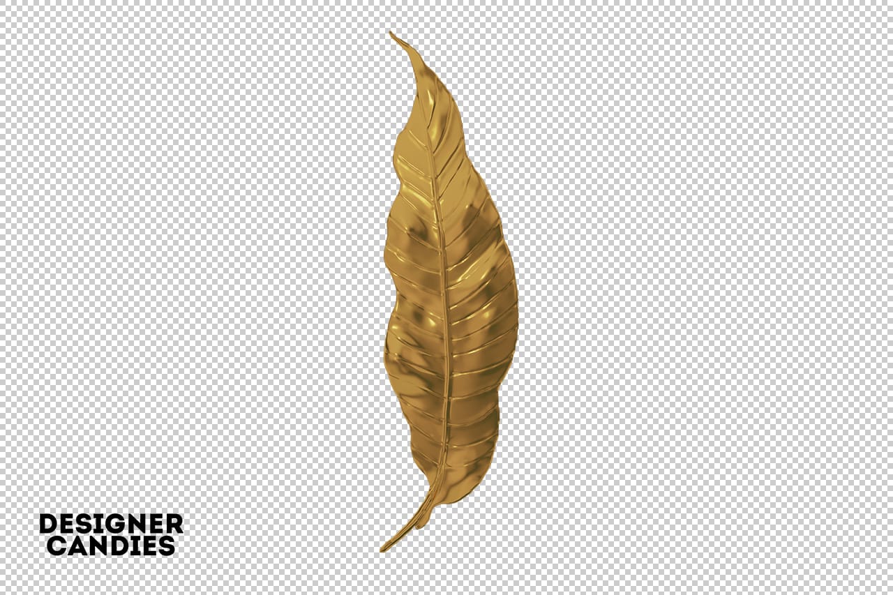 Gold Leaf PNG