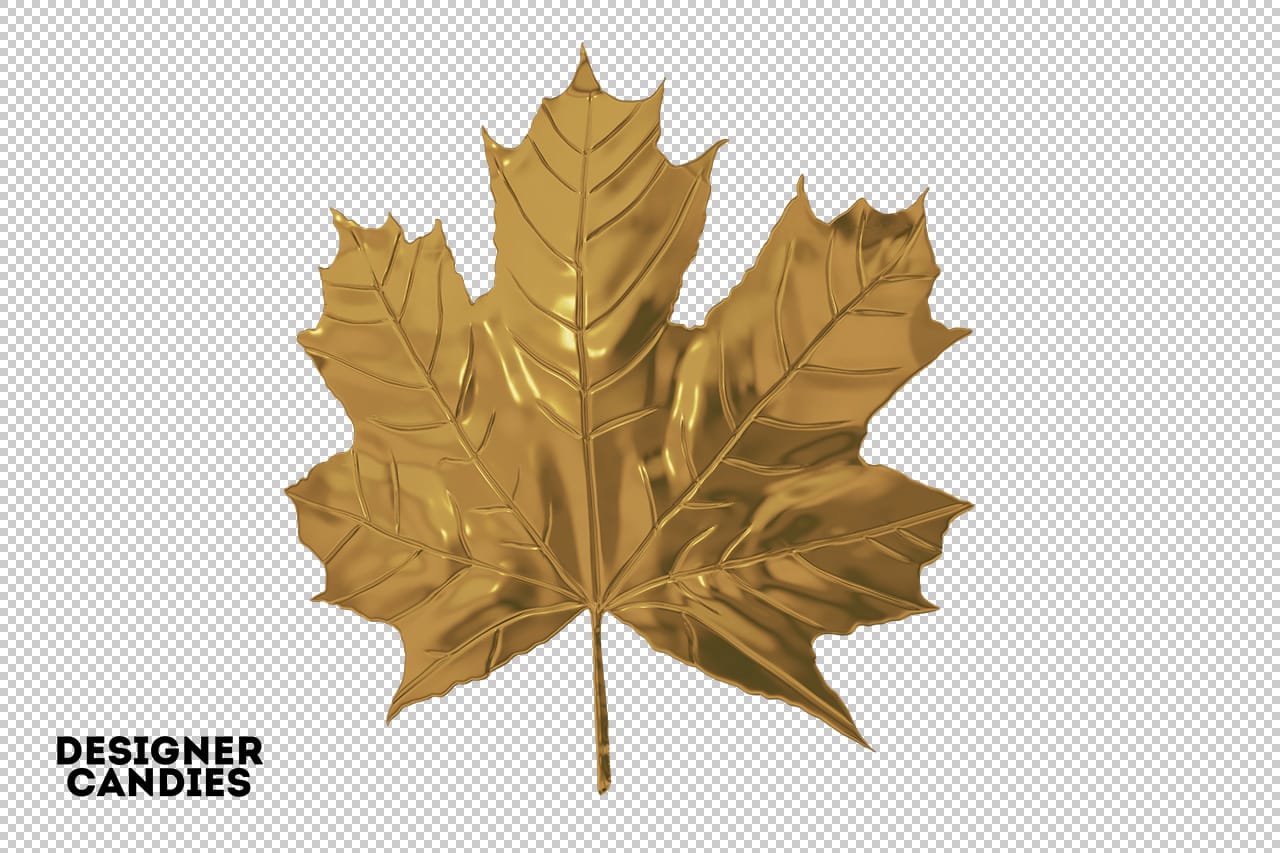 Gold Leaf PNG