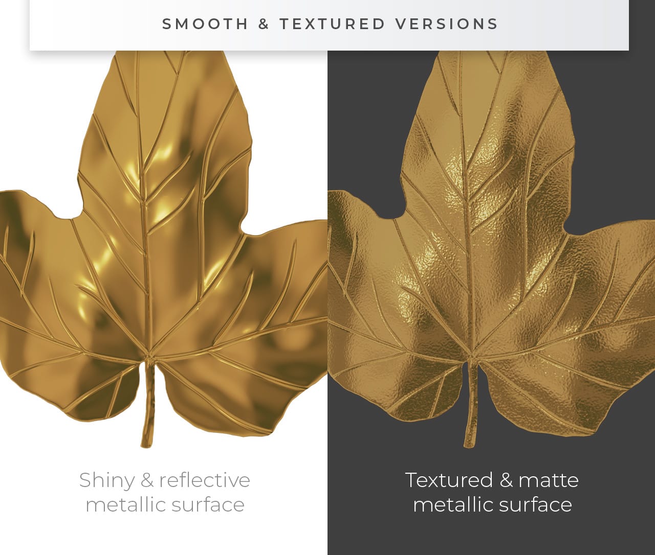 Smooth & Textured Versions