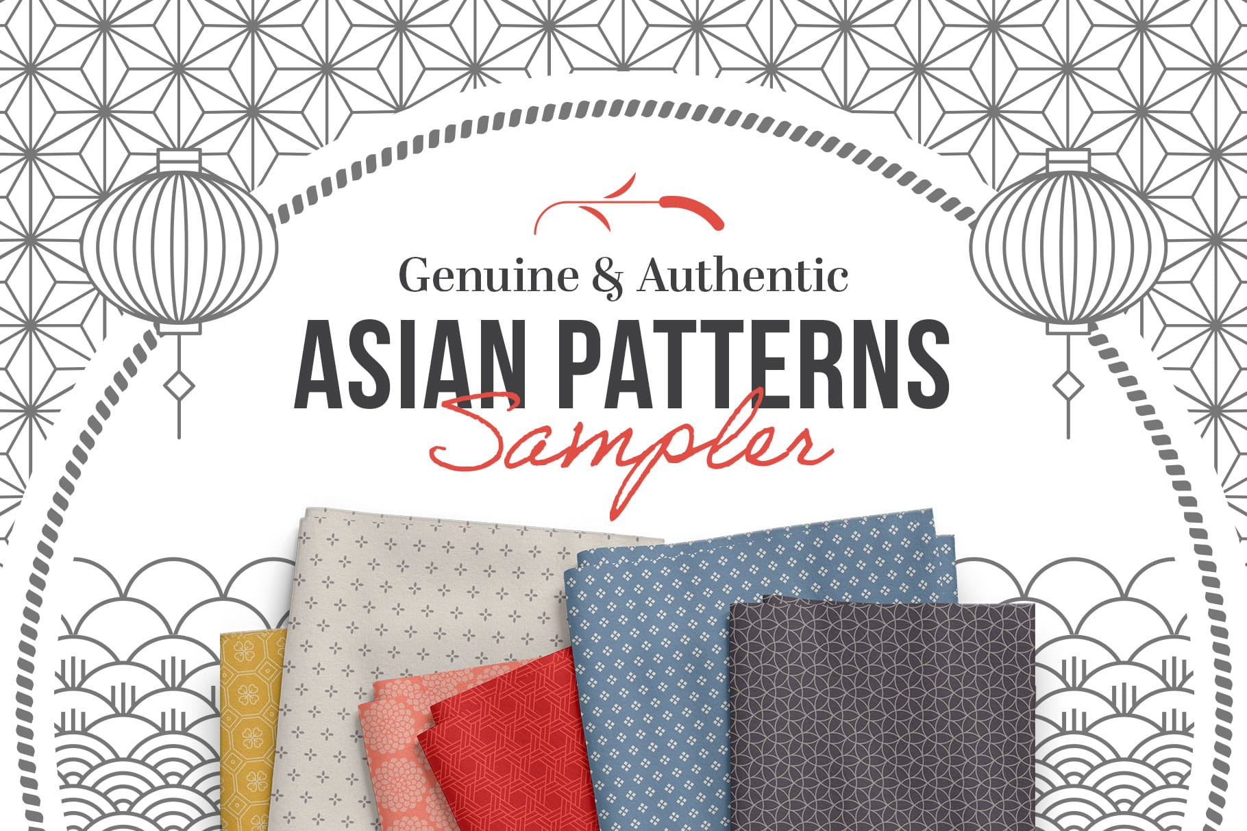 80+ Free Asian Patterns for Photoshop