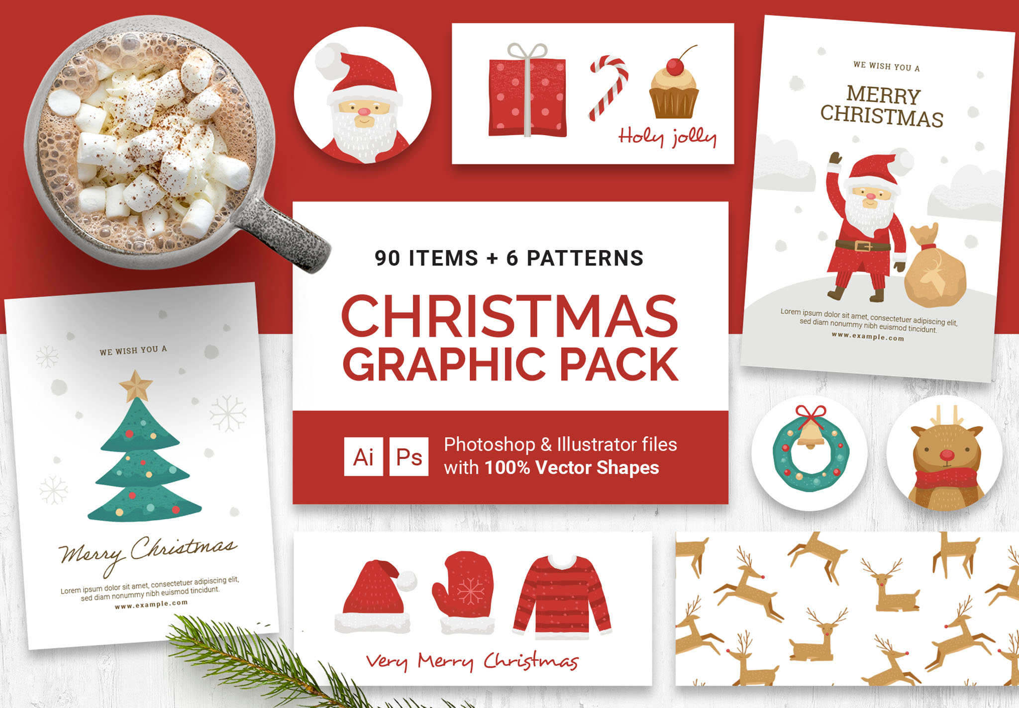 Christmas Vector Graphics Pack