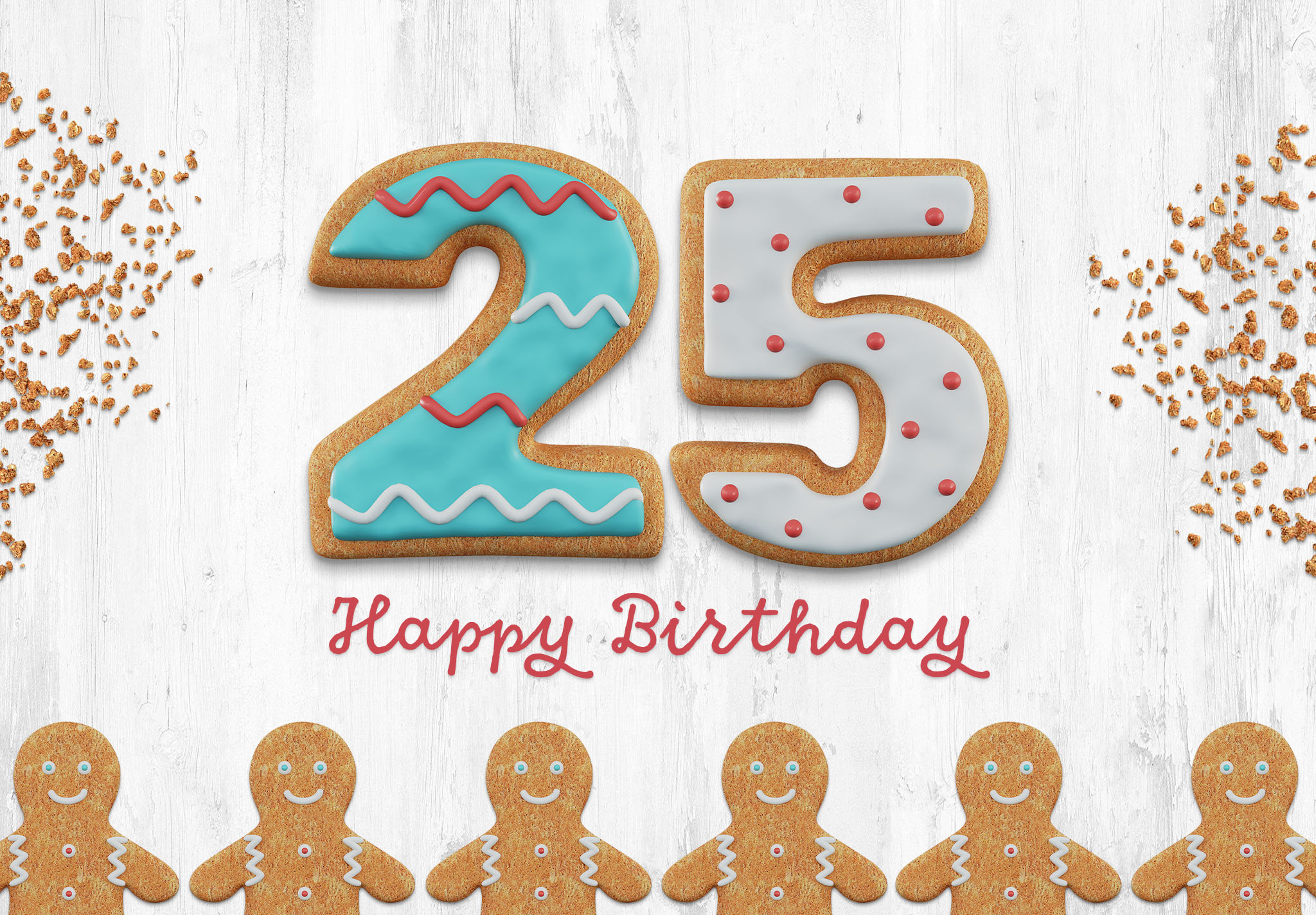 Christmas Cookie 3D Text Pack