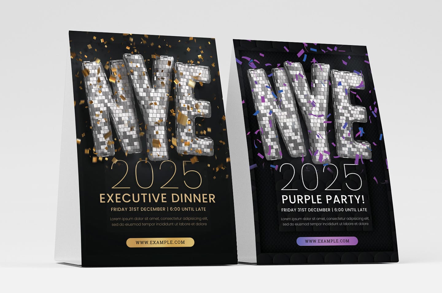 NYE Party Flyer Template