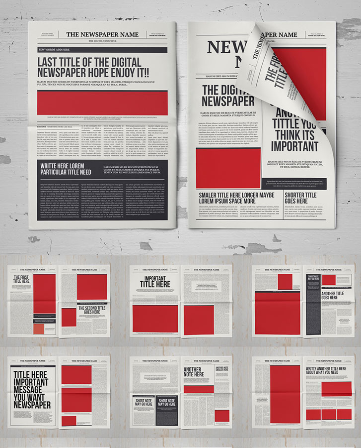 Classy Newspaper Template