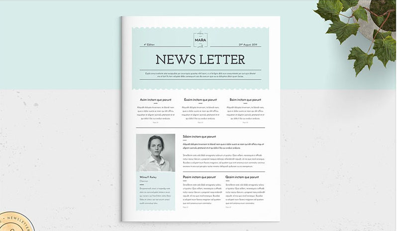 Contemporary Newsletter Template
