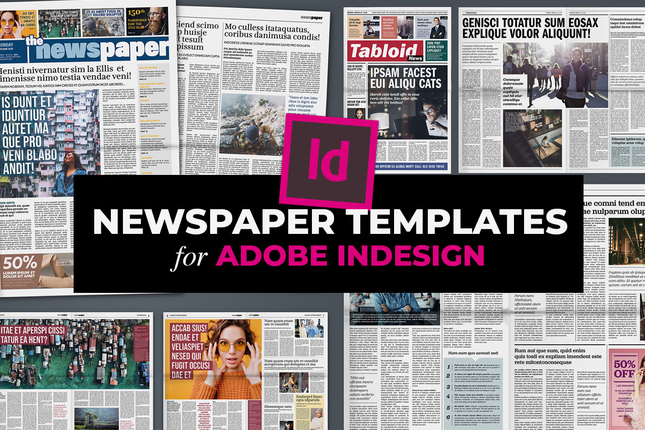 37+ Best InDesign Newspaper Templates