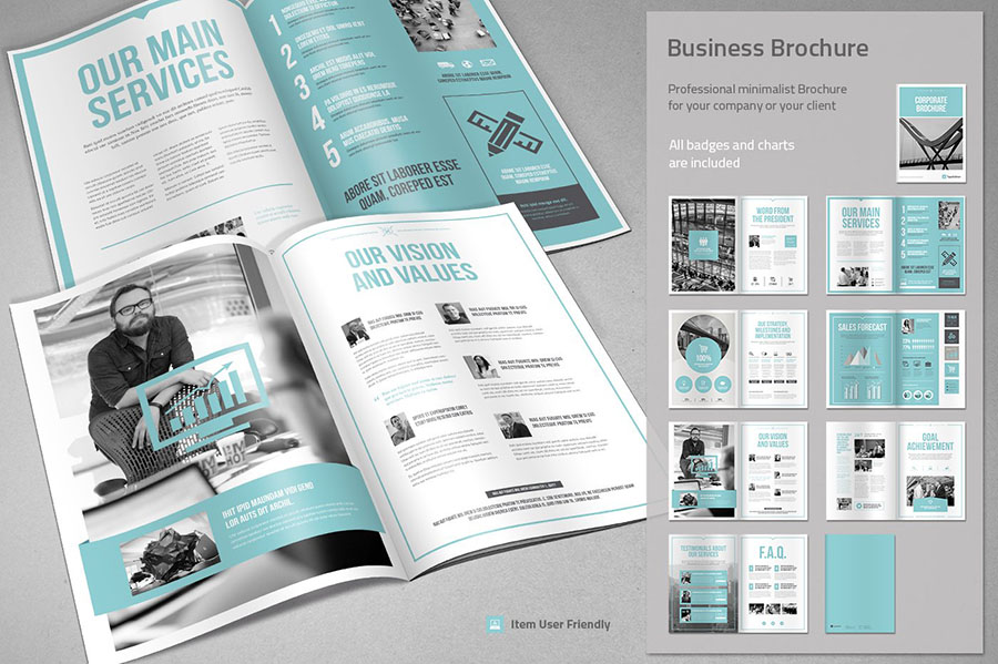 Corporate InDesign Brochure Template