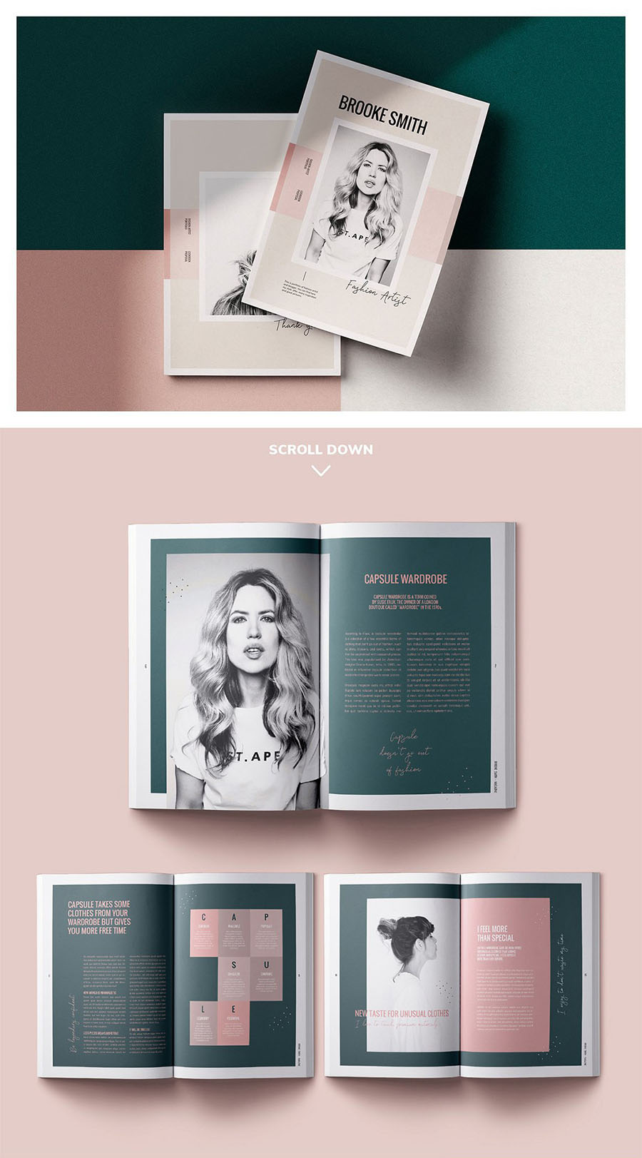 Magazine / CANVA, INDD / Brooke