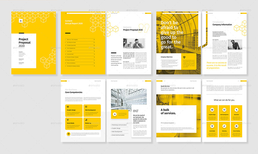 Proposal InDesign Brochure Template