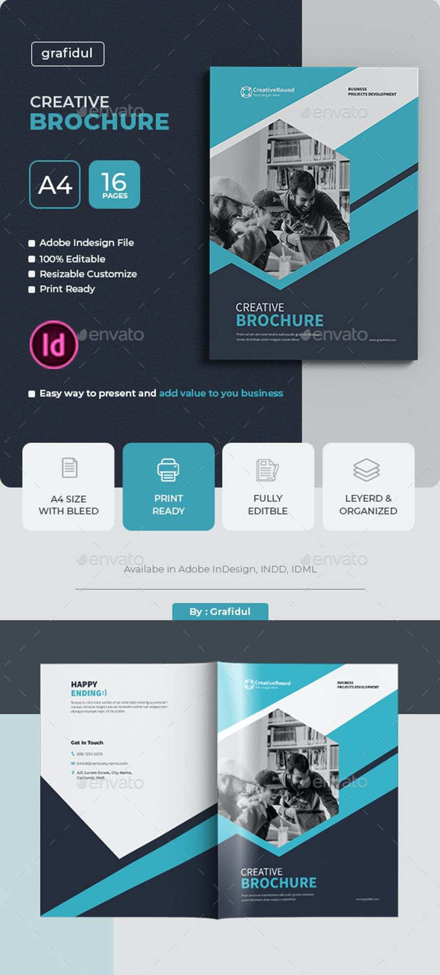 Creative Brochure InDesign Template