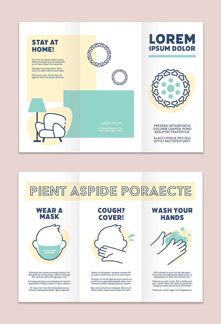 Trifold Flyer Layout