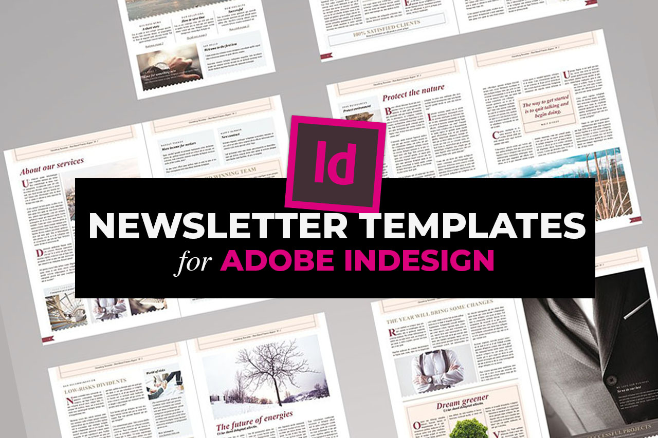 Top 50+ InDesign Newsletter Templates