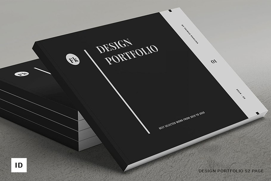 Clean Graphic Designer Portfolio&nbsp;