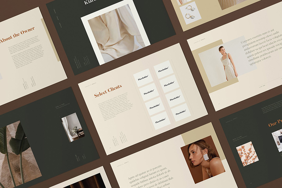 Mirabilis Creative InDesign Portfolio Template
