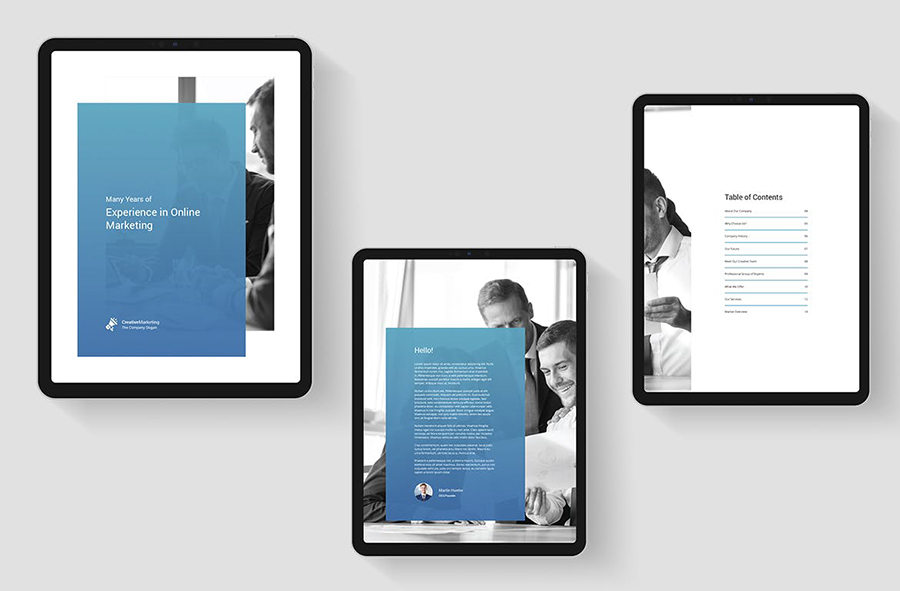 Creative Marketing – eBook Company Profile