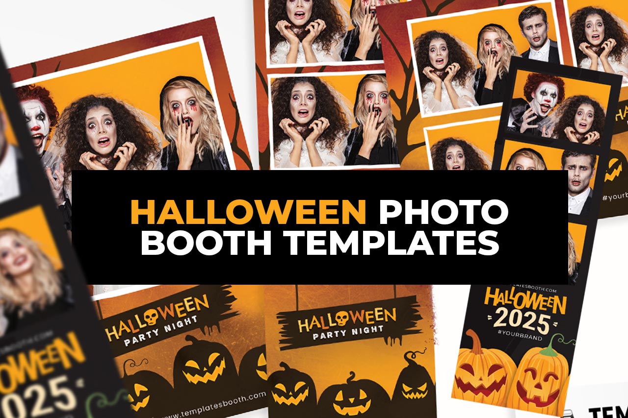 10 Best Halloween Photo Booth Templates