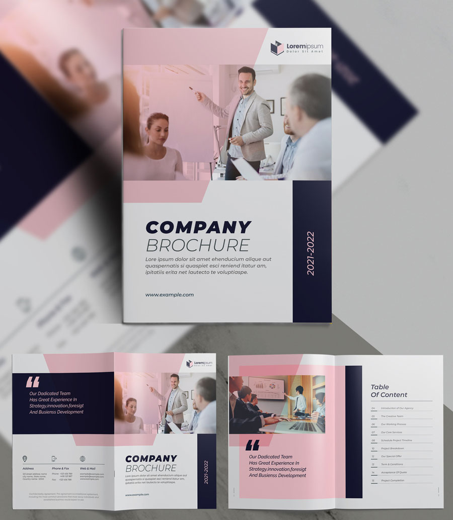 Clean Minimal Brochure