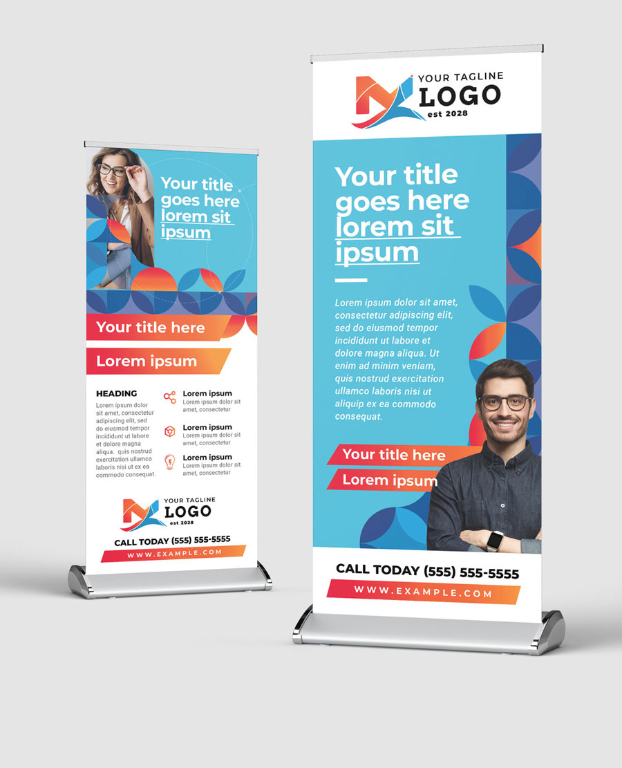 Roll Up Banner for Business Events and Seminars