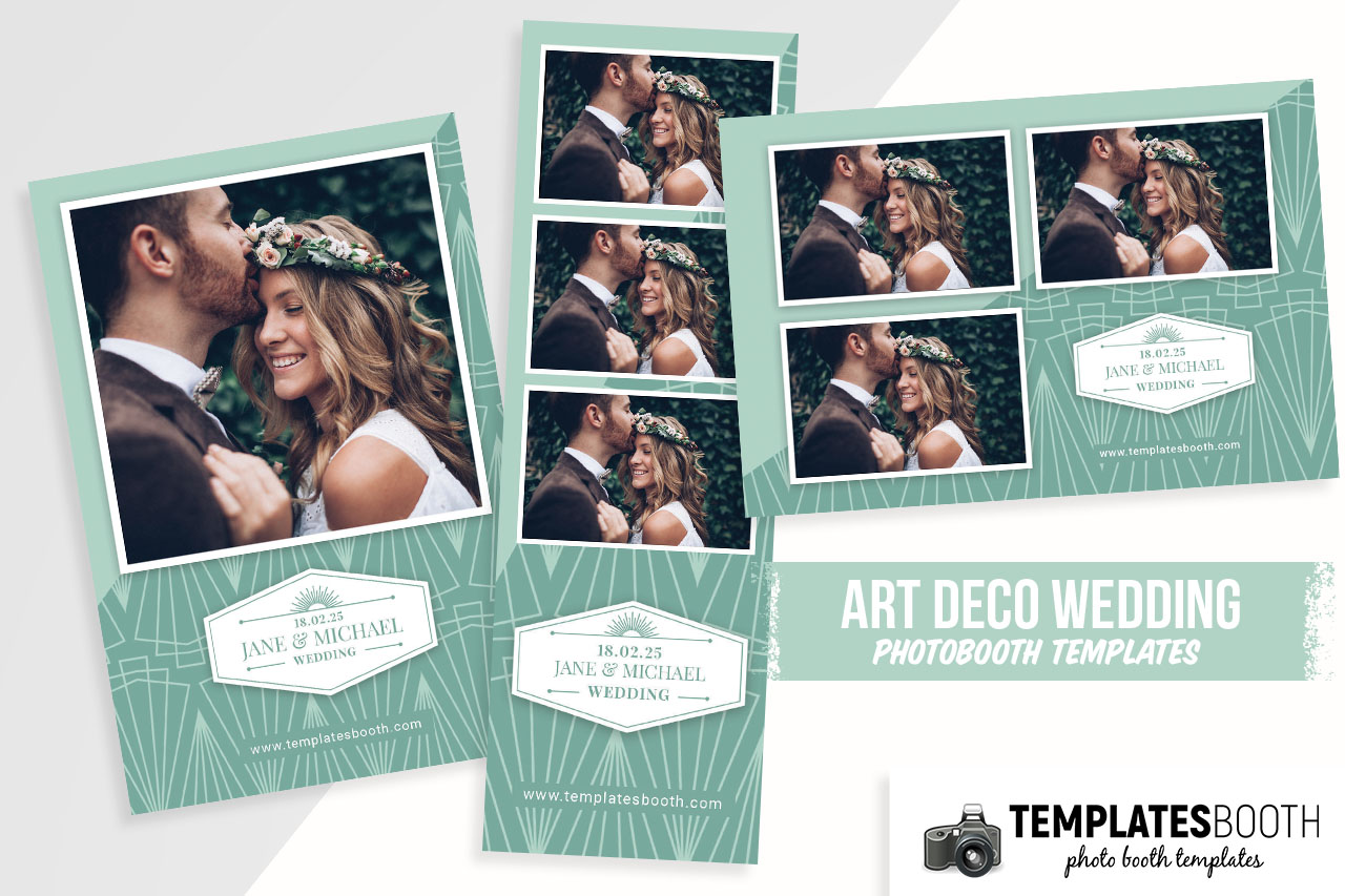 Retro Vintage DSLR Booth Template