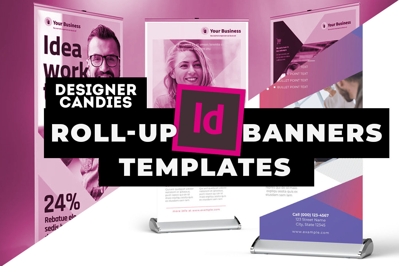 20+ Best InDesign Roll Up Banner Templates