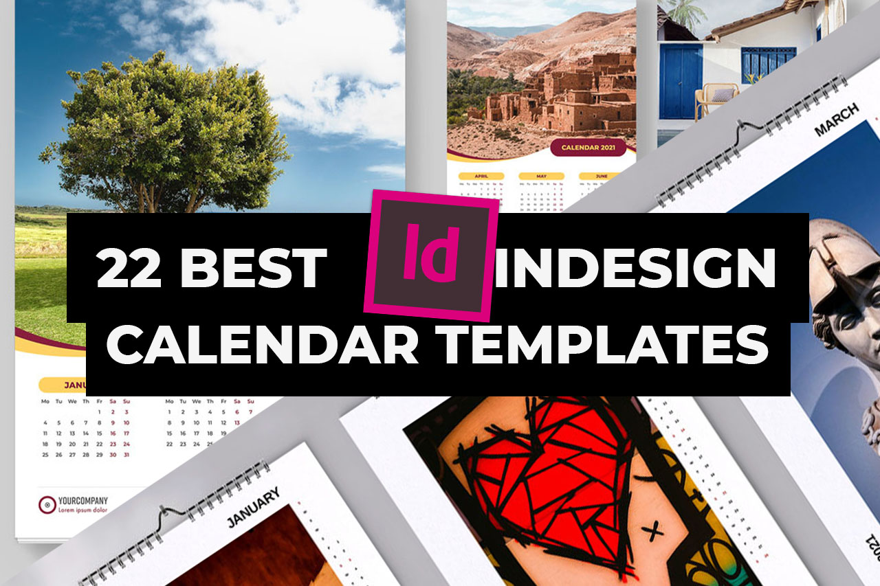 22 Best InDesign Calendar Templates