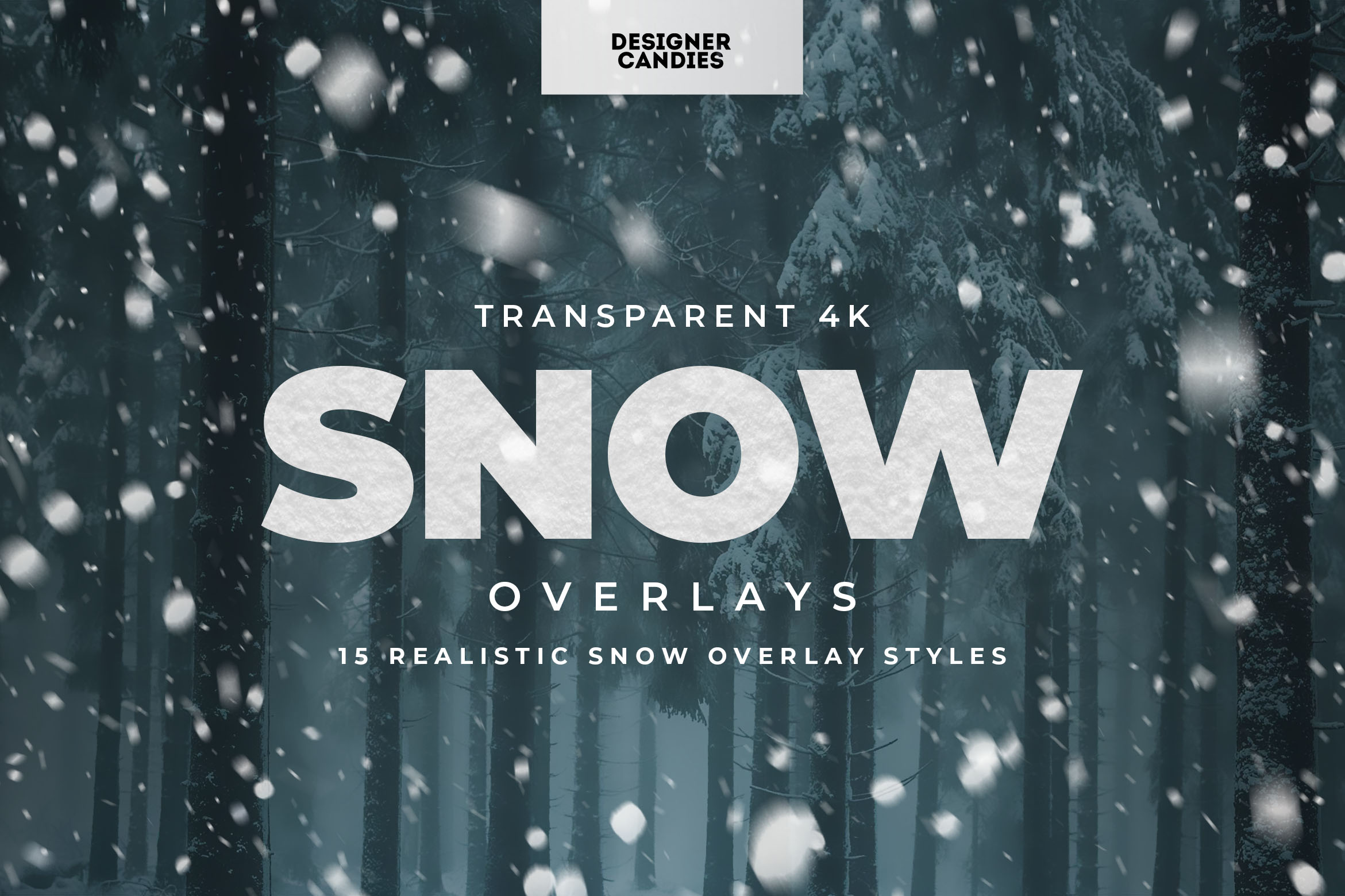 Falling Snow Overlays