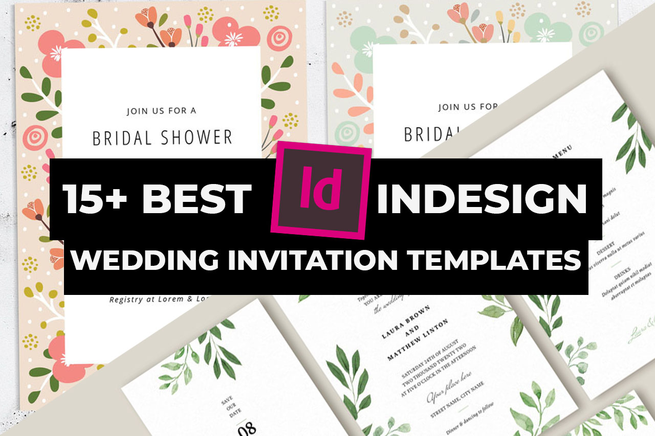 15+ InDesign Wedding Invitation Templates