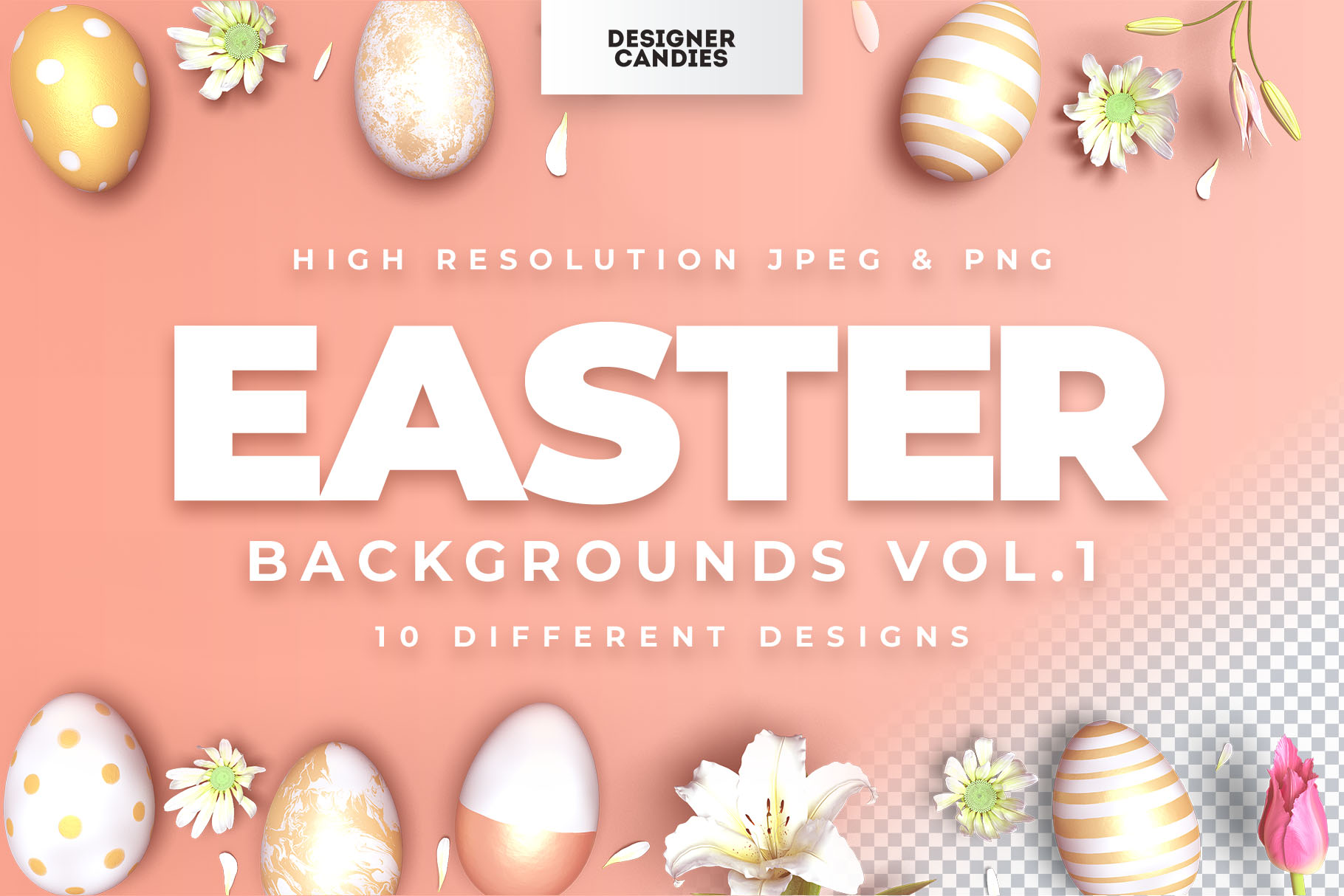 Easter Backgrounds Vol.1