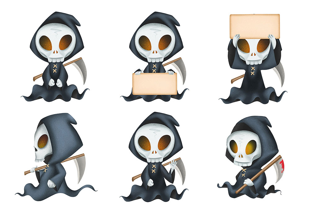 Grim Reaper PNG Clipart
