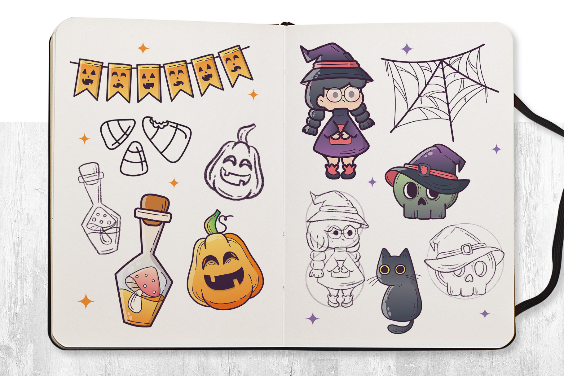 Halloween Clipart Graphics in PSD, Ai, Vector, EPS, SVG & PNG Formats