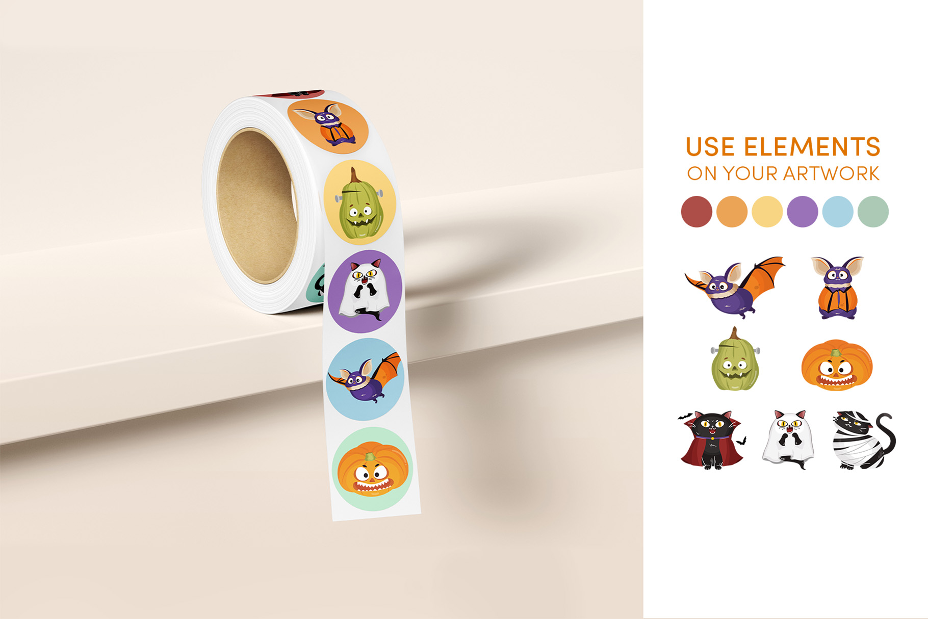 Halloween Vector Graphics Clipart Illustrations