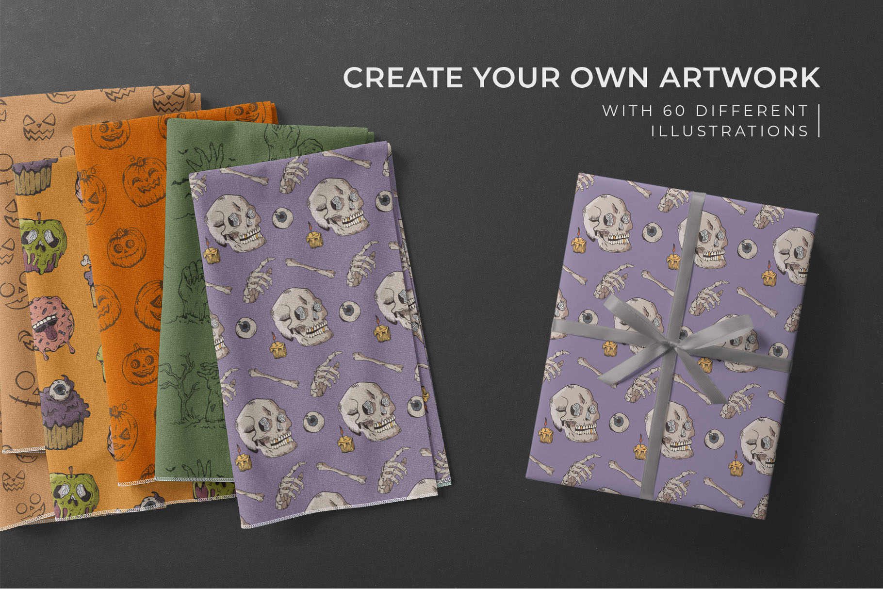 Hand Drawn Halloween Vector Clipart Illustrations in PSD, Ai, EPS & PNG Format