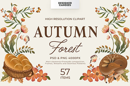 Autumn Forest Clipart